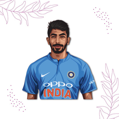  jasprit-bumrah-cricket-fan-souvenir-on-fridge