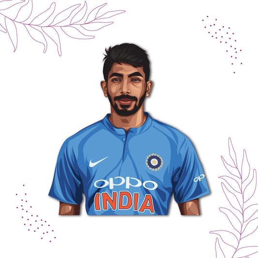  jasprit-bumrah-cricket-fan-souvenir-on-fridge