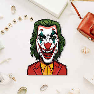 Joker Wooden Fridge Magnet