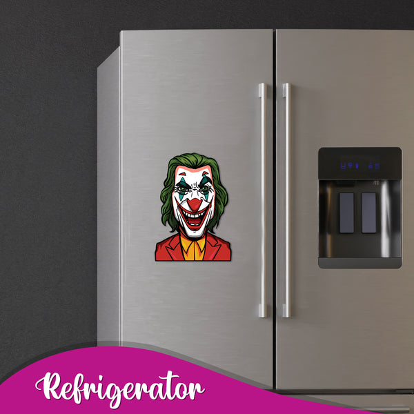 Joker Wooden Fridge Magnet