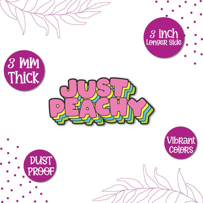 A collection of colorful and fun quote magnets.