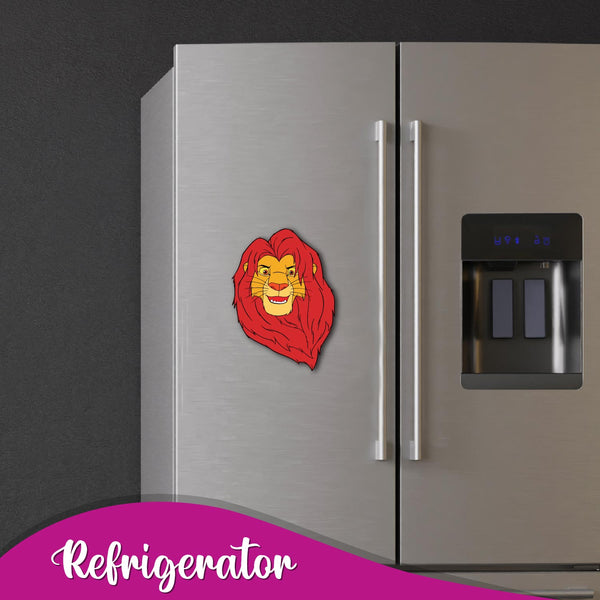 Lion King Wooden Fridge Magnet