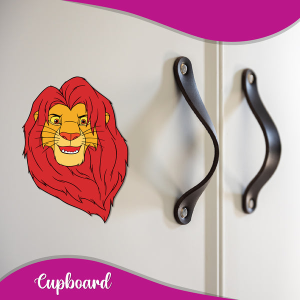 Lion King Wooden Fridge Magnet