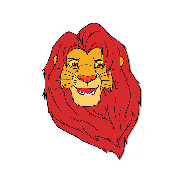 Lion King Wooden Fridge Magnet