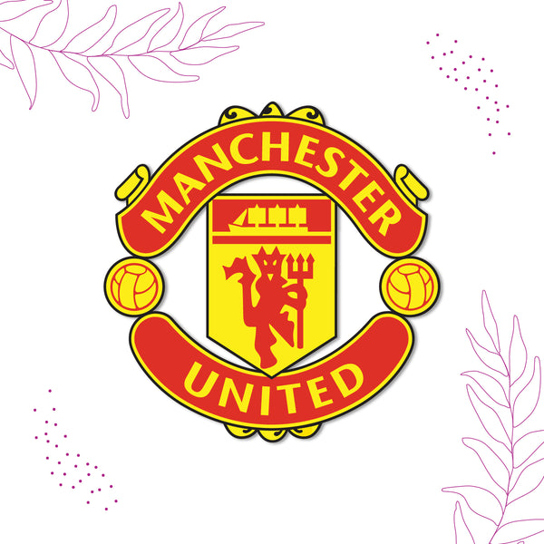 Manchester United Wooden Fridge Magnet