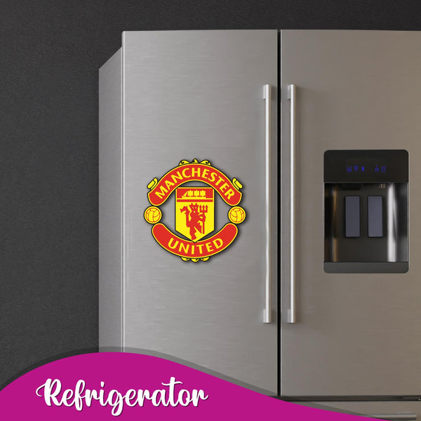 Manchester United Wooden Fridge Magnet