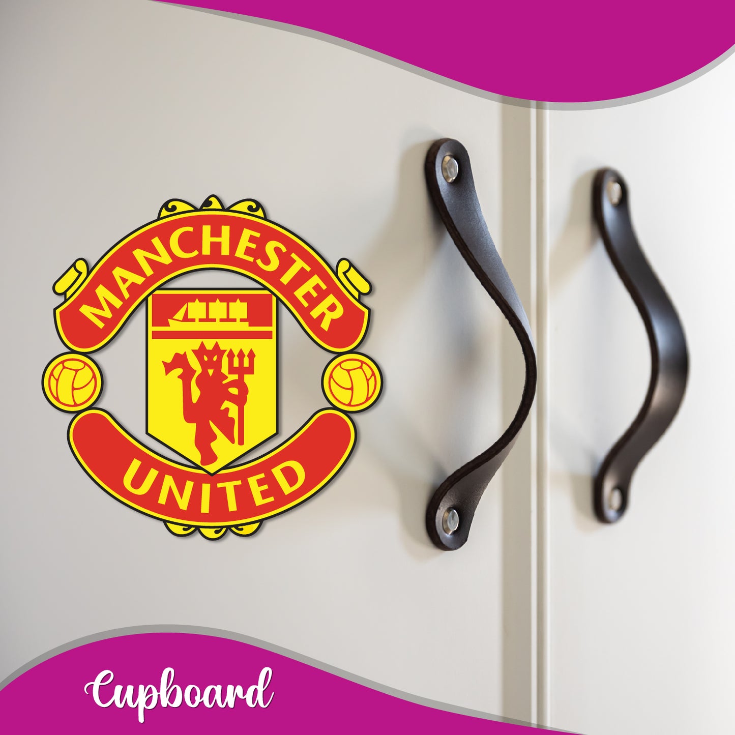 Quirky Manchester United kitchen fridge magnet