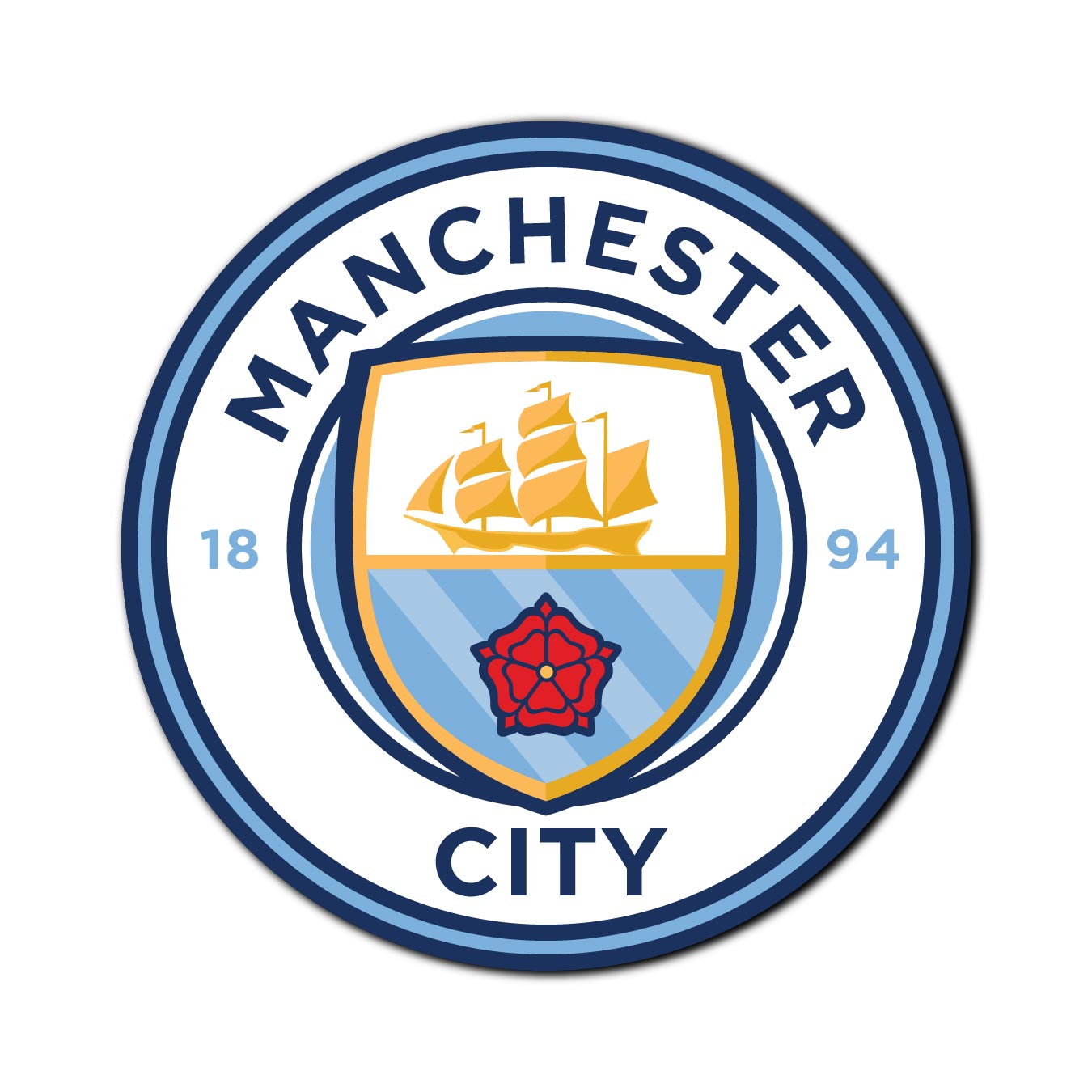 Manchester City quirky fridge magnet design