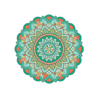Mandala themed quirky fridge magnet India