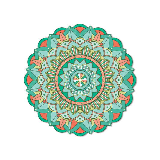 Mandala themed quirky fridge magnet India
