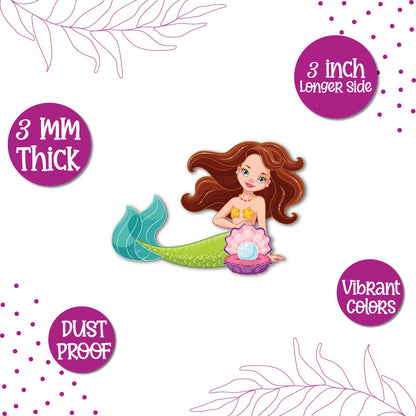 Under-the-sea mermaid-themed magnet