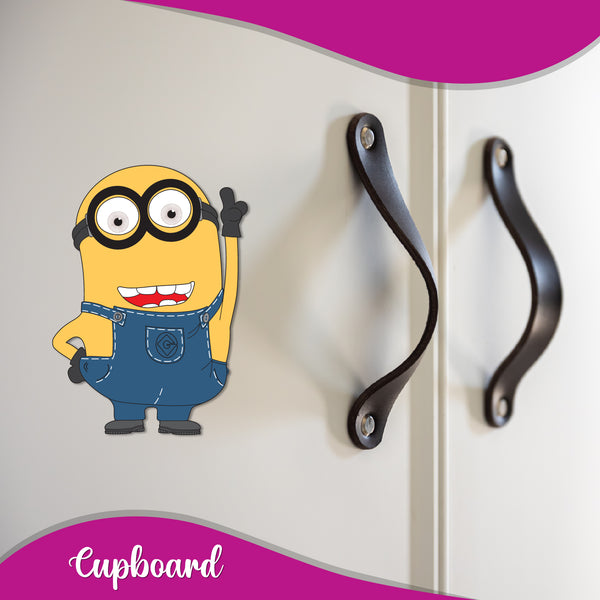 Minnion Wooden Fridge Magnet