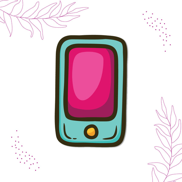 Mobile Wooden Fridge Magnet