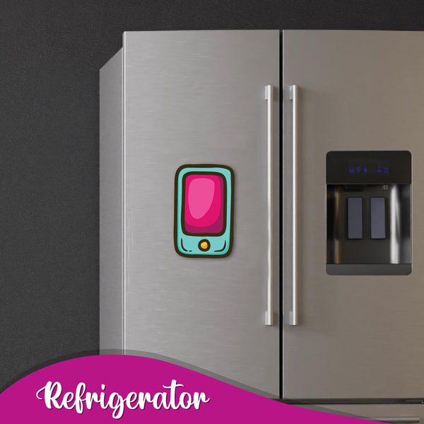 Mobile Wooden Fridge Magnet