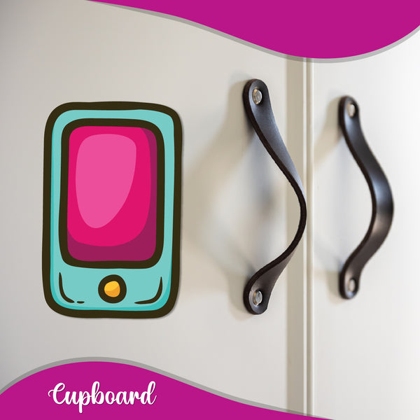 Mobile Wooden Fridge Magnet