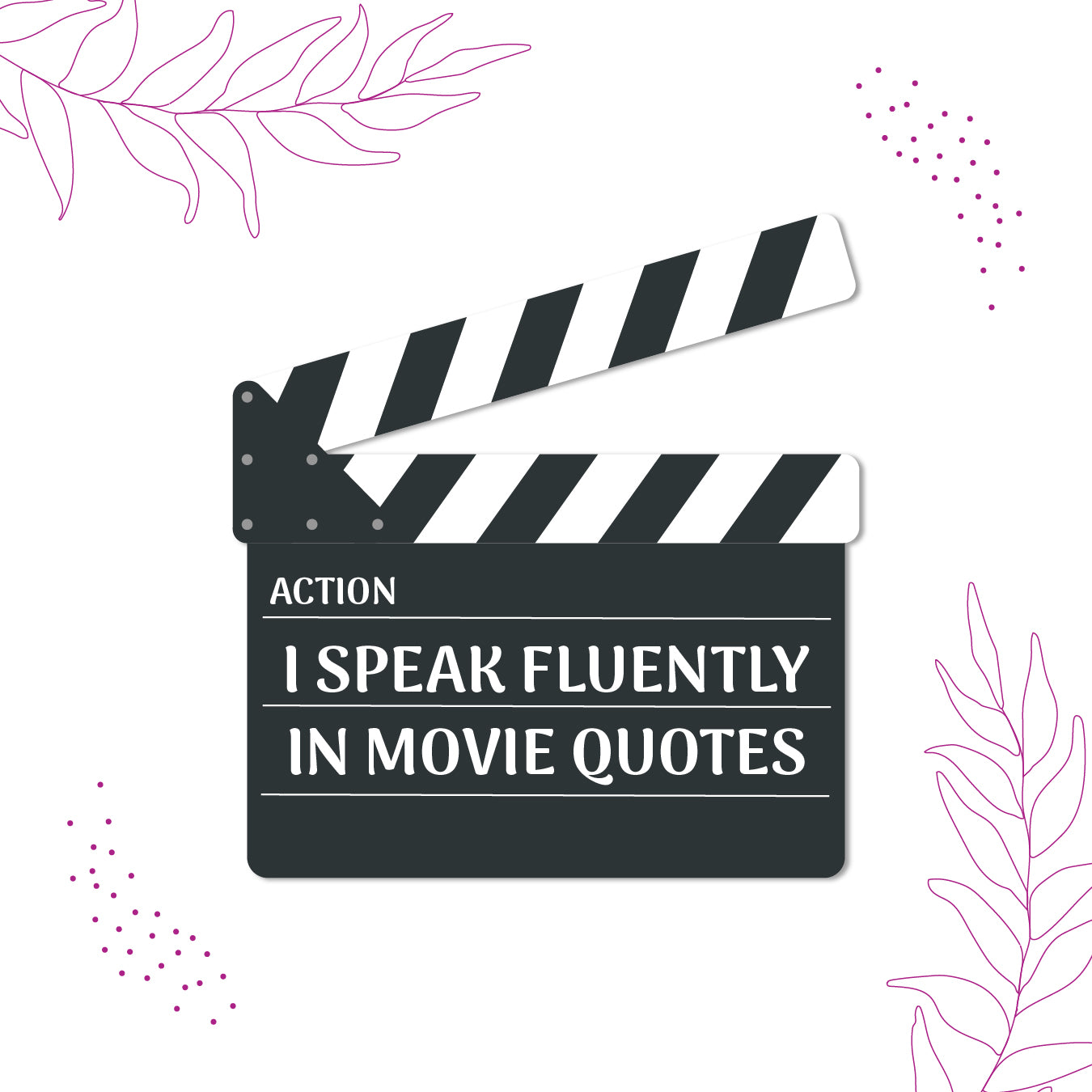 Movie Clapboard design fridge magnet India