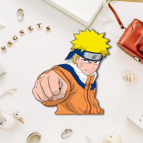 Anime Collection Wooden Fridge Magnet