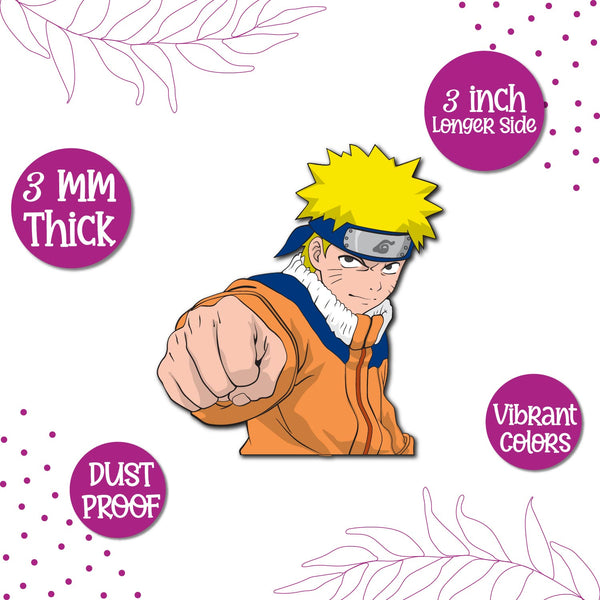 Anime Collection Wooden Fridge Magnet