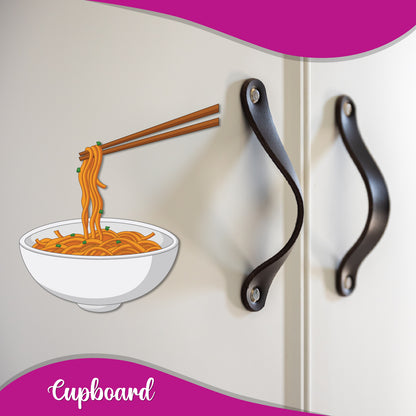 Foodie noodles fridge magnet gift idea