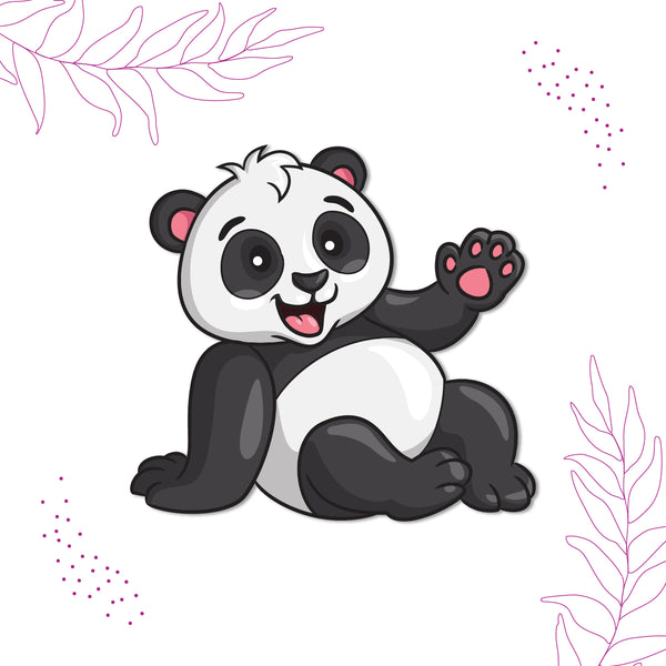 Panda Wooden Fridge Magnet