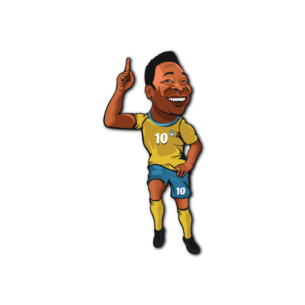 High-quality Pele fridge magnet - souvenir gift