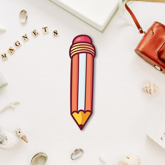 Pencil fridge magnet quirky decor