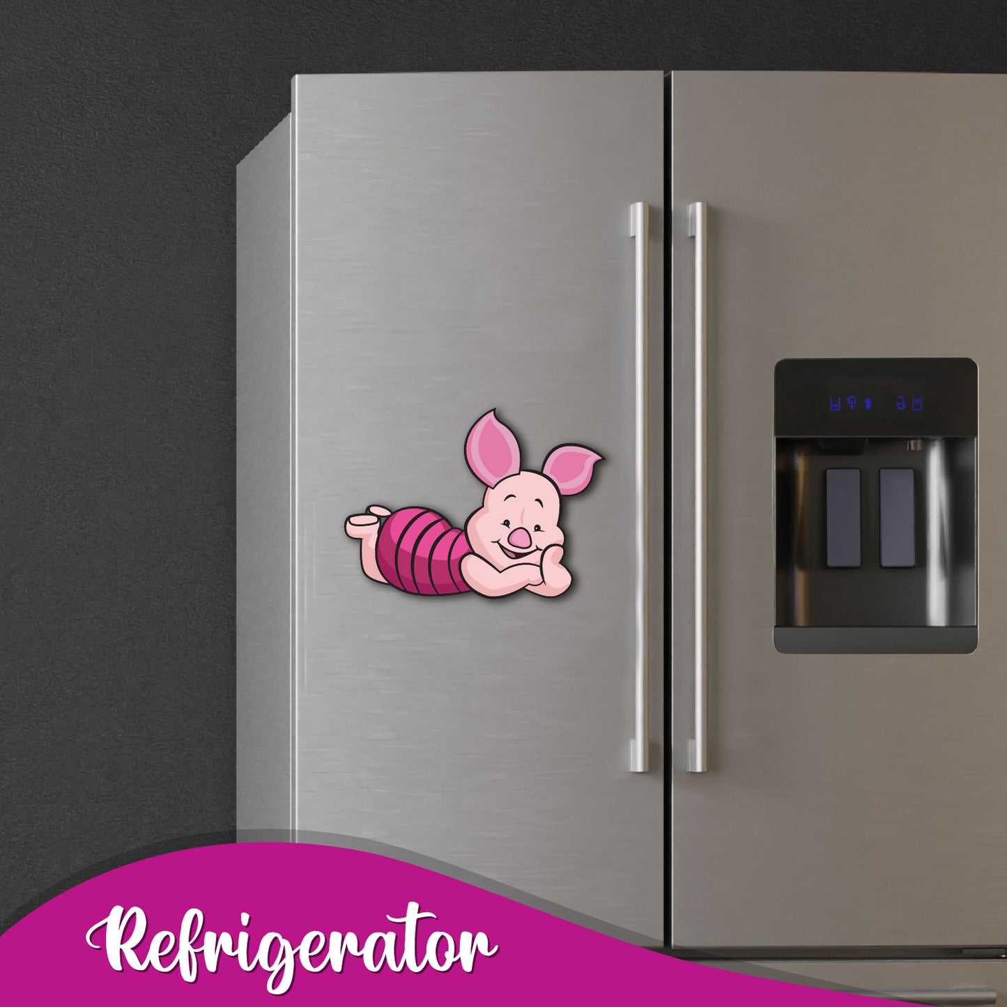  piglet-fan-souvenir-magnet-close-up