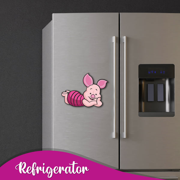 Piglet Wooden Fridge Magnet