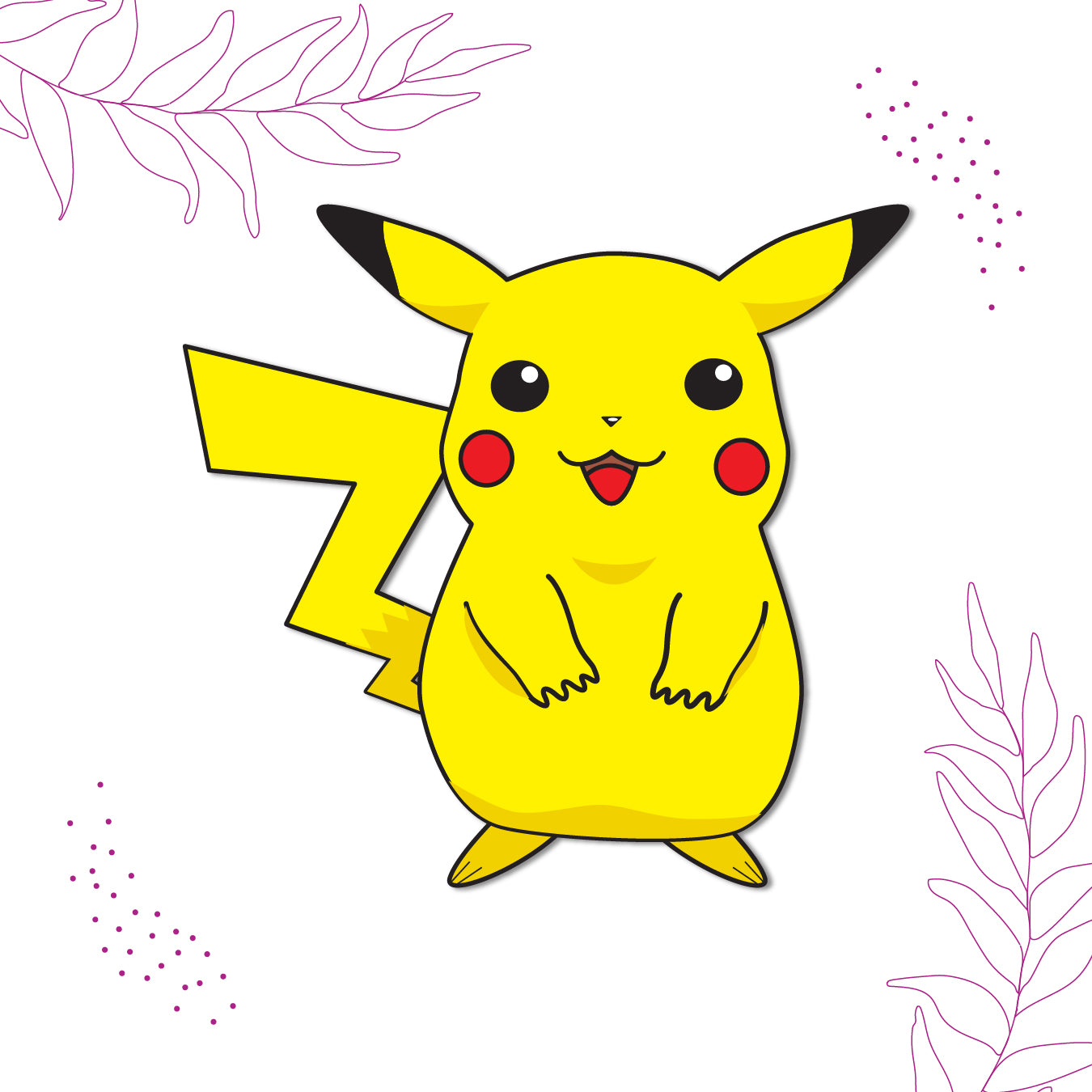 pikachu-pokemon-character-magnet-on-refrigerator