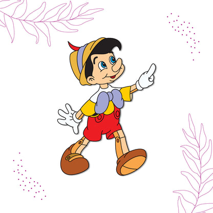 pinocchio-classic-cartoon-magnet-on-refrigerator