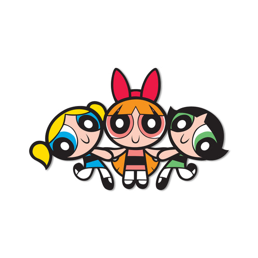 high-quality-powerpuff-girls-fridge-magnet-angle-view