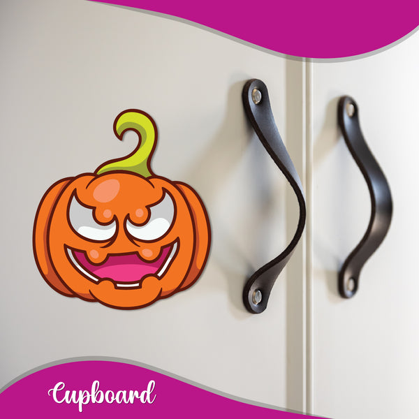 Pumpkin Wooden Fridge Magnet