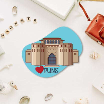 pune-shaniwar-wada-fridge-magnet-front-view