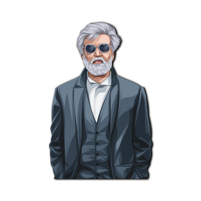 High-quality Rajnikant fridge magnet - souvenir gift