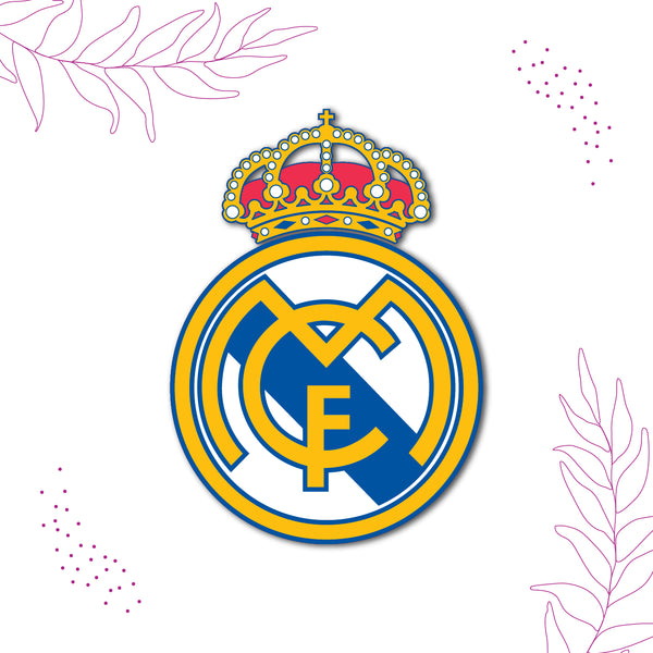 Real Madrid Wooden Fridge Magnet