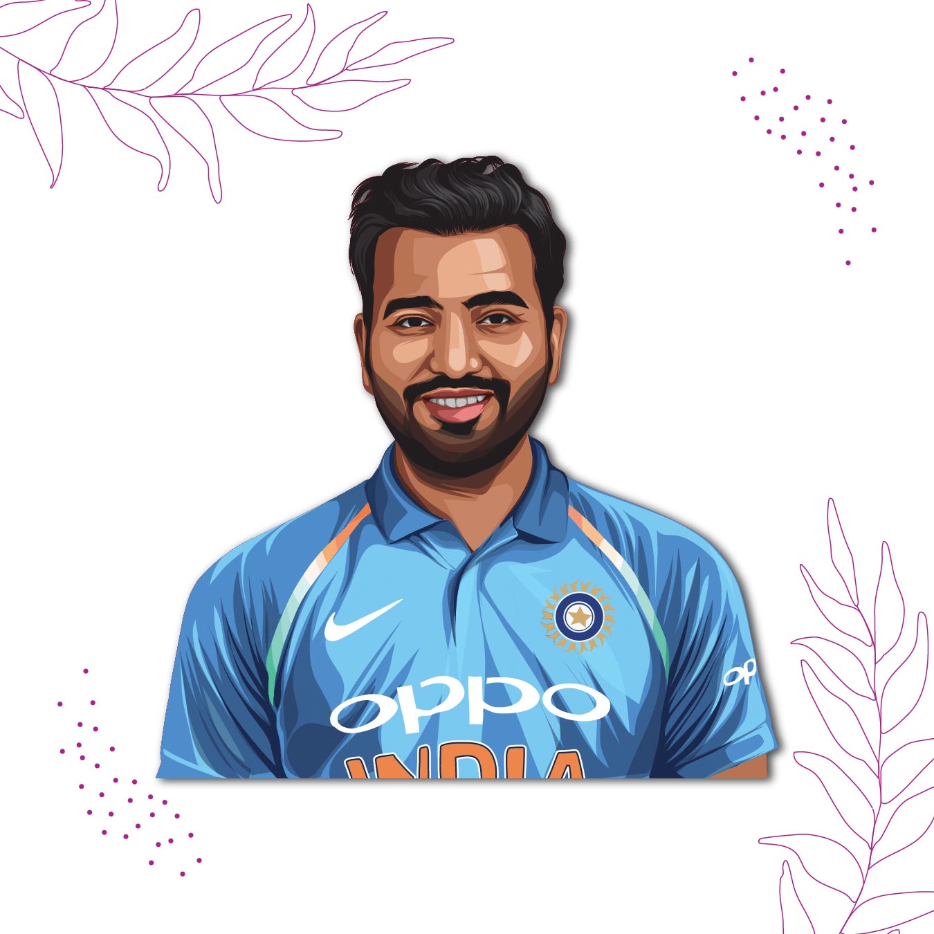 rohit-sharma-cricket-star-souvenir-on-fridge