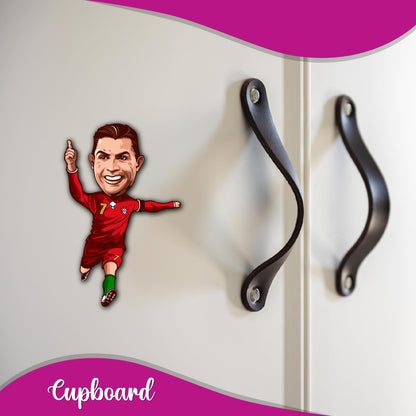 Ronaldo printed magnet - decorative home accessory