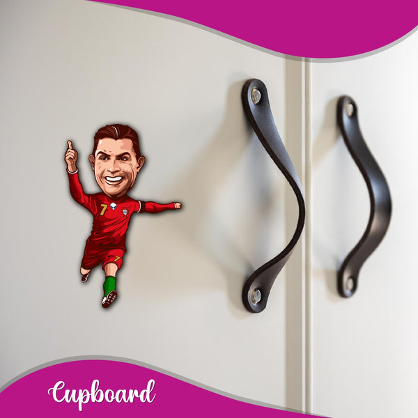 Ronaldo printed magnet - decorative home accessory