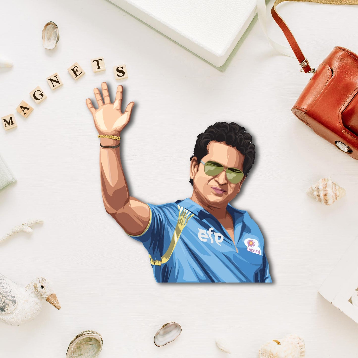 sachin-tendulkar-god-of-cricket-fridge-magnet-front-view