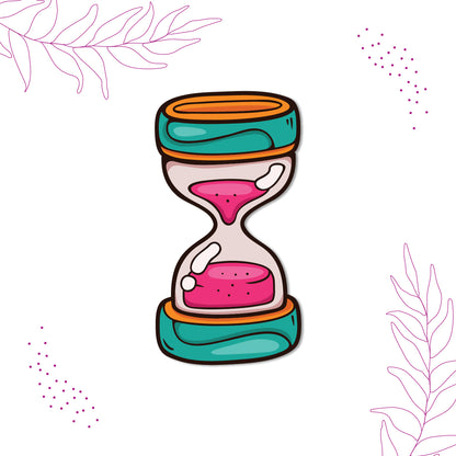 Sand Timer design fridge magnet India