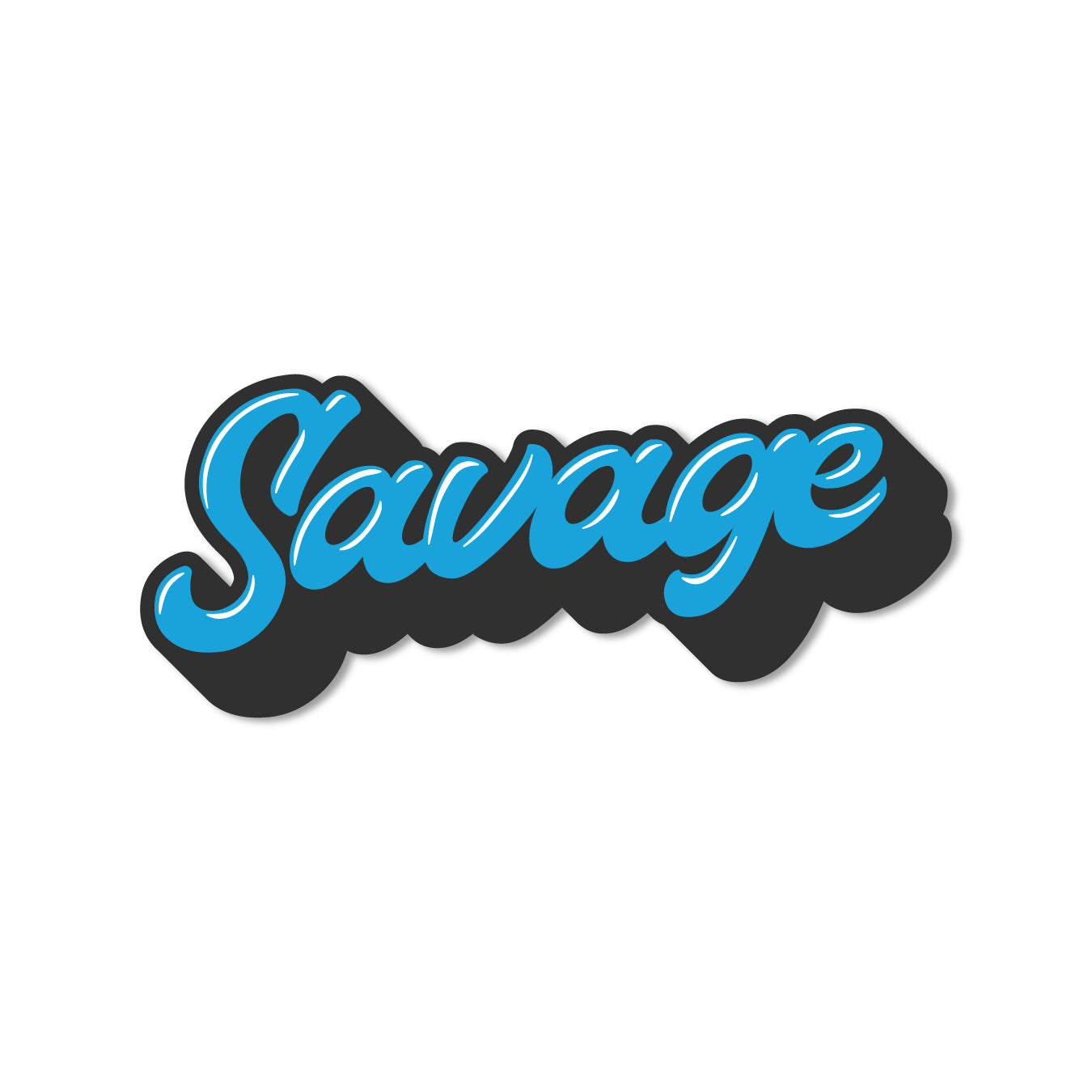 Savage themed quirky fridge magnet India