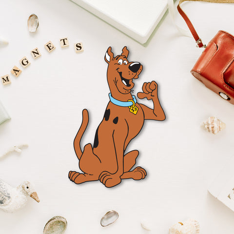 Scooby Doo Wooden Fridge Magnet