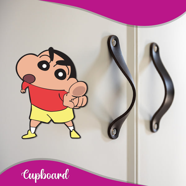 Shinchan Wooden Fridge Magnet