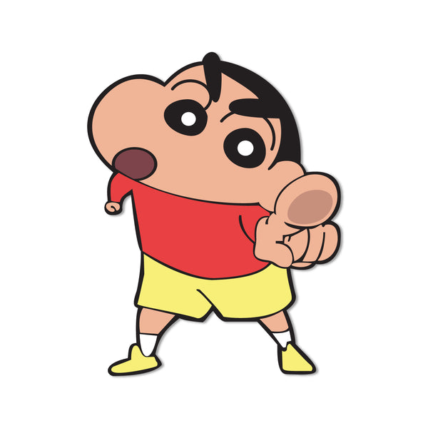Shinchan Wooden Fridge Magnet