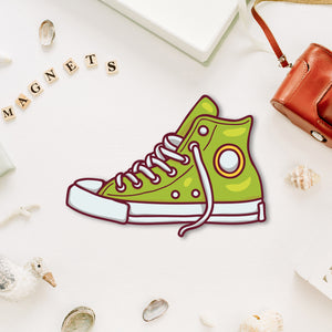 Shoe Wooden Fridge Magnet