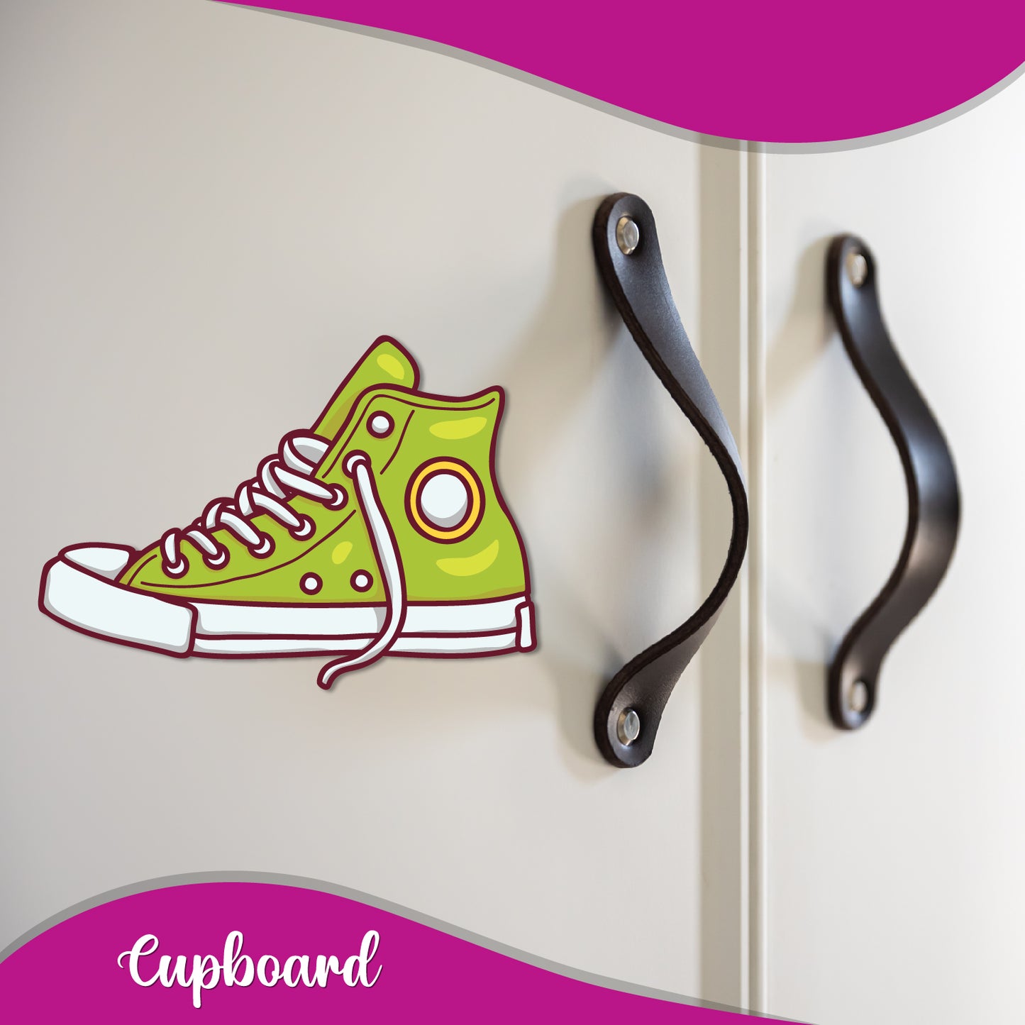 Shoe lovers quirky fridge magnet gift