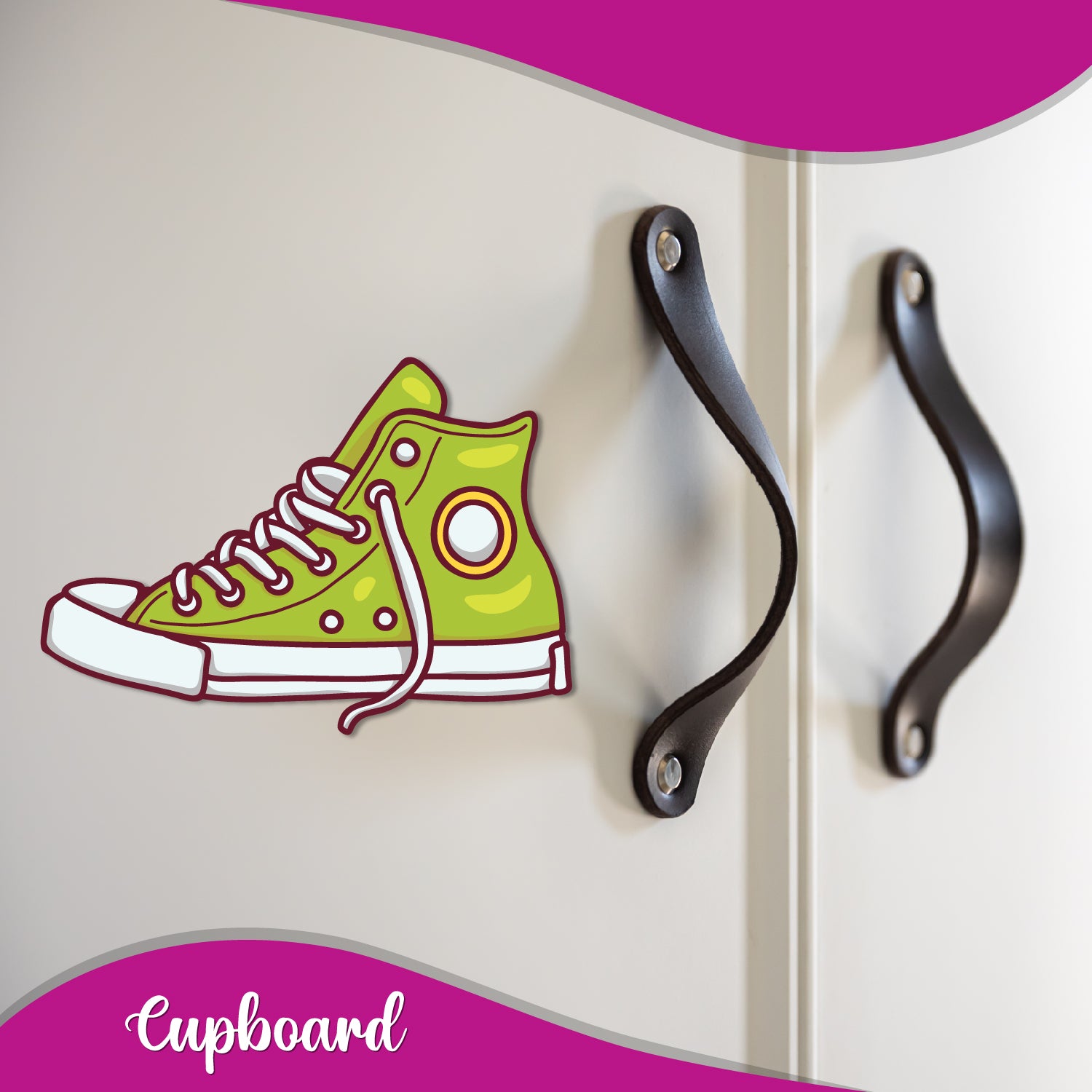 Shoe lovers quirky fridge magnet gift