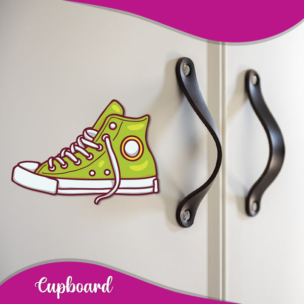Shoe Wooden Fridge Magnet