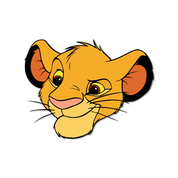 Simba Wooden Fridge Magnet