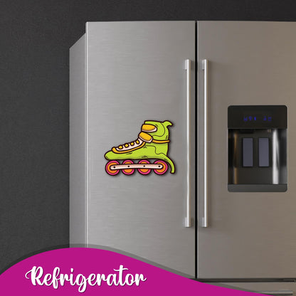 quirky Skates collectible fridge magnet